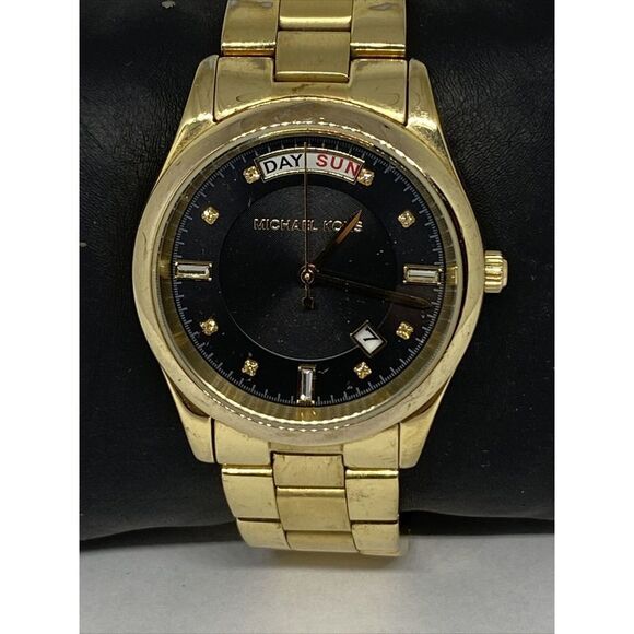 Michael Kors Colette MK6070 Women's Gold Stainless Steel Analog Dial Watch MP728 - Picture 2 of 12